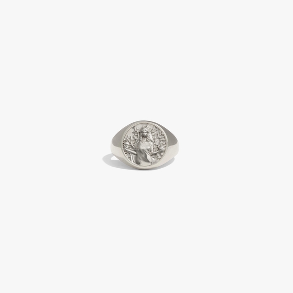 Persephone Goddess Ring - Size 7 - AWE INSPIRED - Sterling 925 - NEW IN BOX